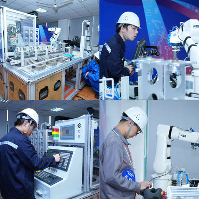 技能之光閃耀校園 我校成功承辦上海市“星光計劃”第十一屆職業院校技能大賽機器人系統集成應用技術賽項
